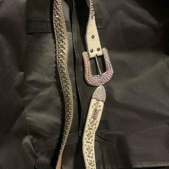 B.B. Simon Multicolor Crystal Belt - Picture 4 of 5